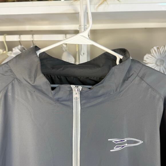 North & Acruz Men's light wind breaker, casual, golf, athletic, walking #3770 - Picture 4 of 5